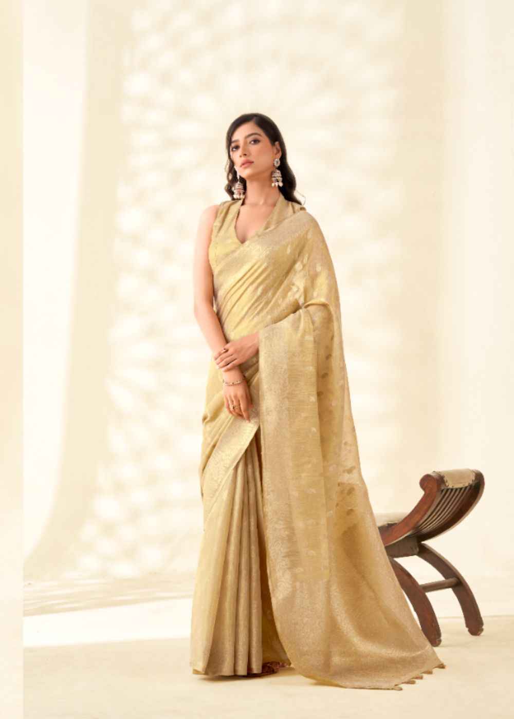 Kanvas Silk Regal Tissue Golden Opulence