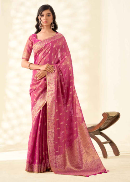 Kanvas Silk Blossoming Tissue Pink Elegance