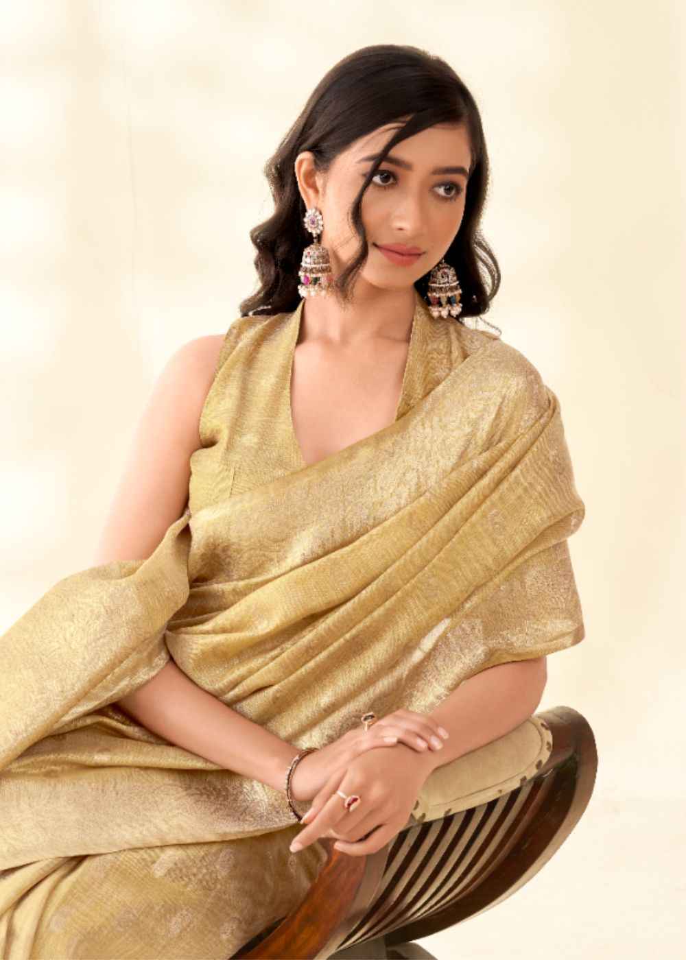 Kanvas Silk Regal Tissue Golden Opulence