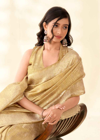 Kanvas Silk Regal Tissue Golden Opulence