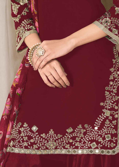 Maroon Regal Grace