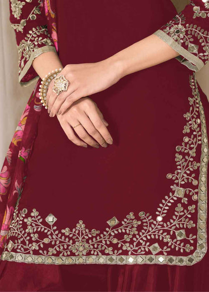 Maroon Regal Grace