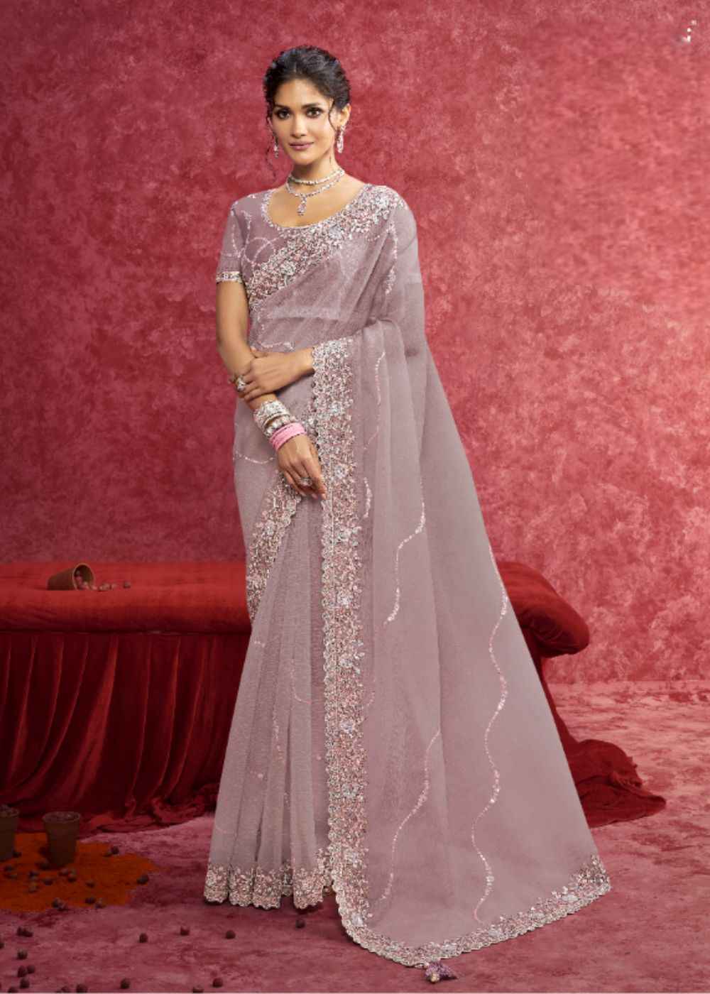 Purple Banarasi Beauty Saree