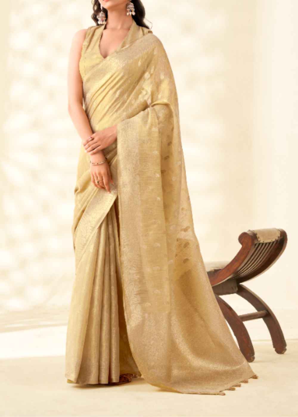 Kanvas Silk Regal Tissue Golden Opulence